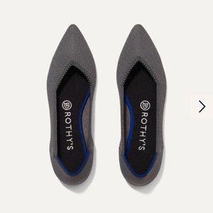 Rothy’s Pointed Ballet Flats for sale. Only worn once! Size 12